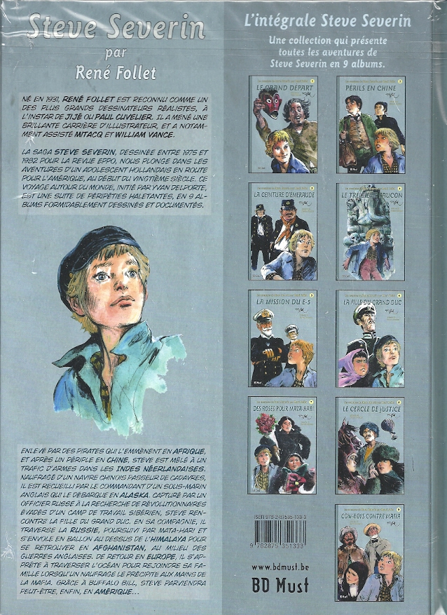 René Follet Steve Severin Amazonie BD