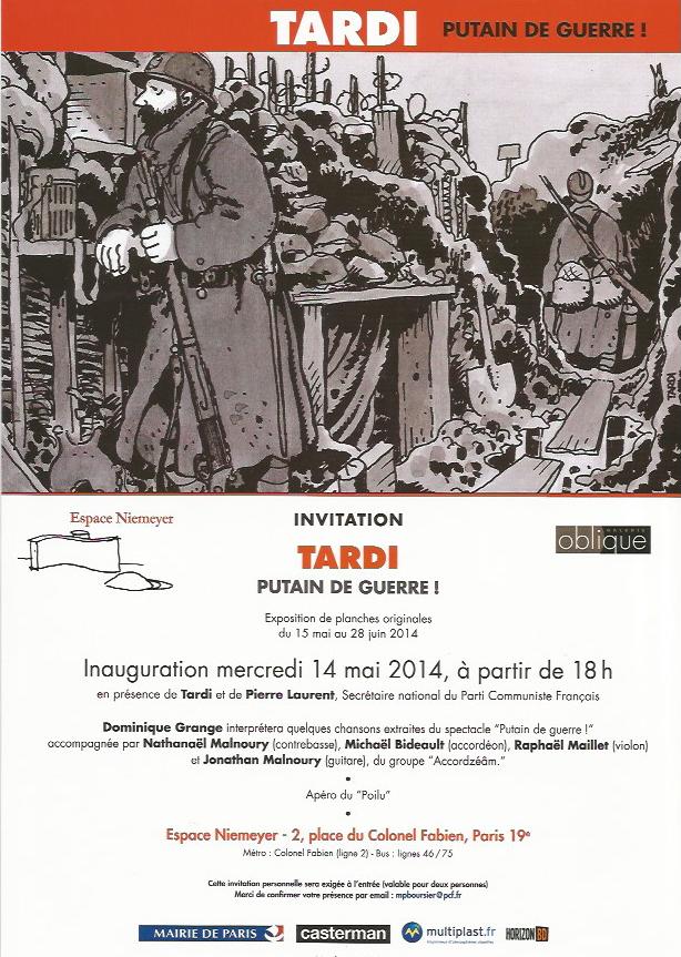 D. Grange J. Tardi Putain de guerre Amazonie BD