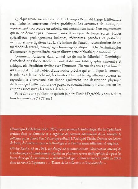 O. Roche & D. Cervelaud Tintin, bibliographie d'un mythe Amazonie BD