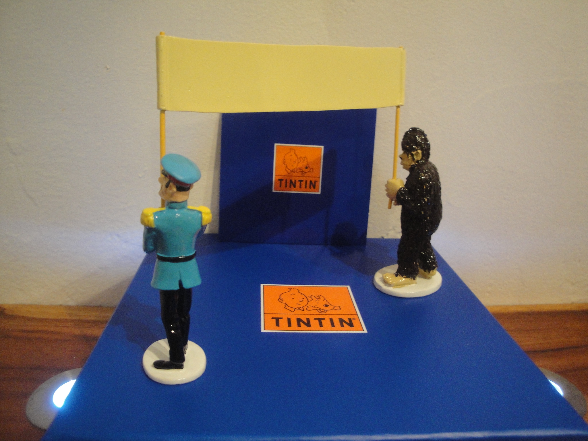 Hergé Moulinsart - Alcazar et le Yéti - Pour une bonne année - Carte de Voeux 1972 - Amazonie BD
