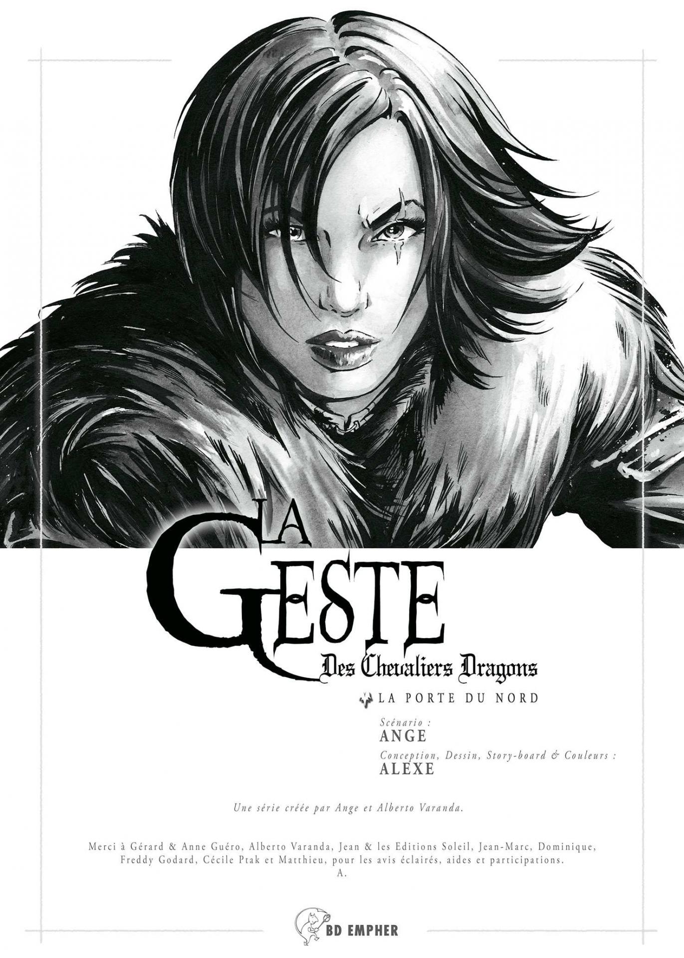 Alexe et Ange - La Geste des Chevaliers Dragons - Amazonie BD - BD Empher