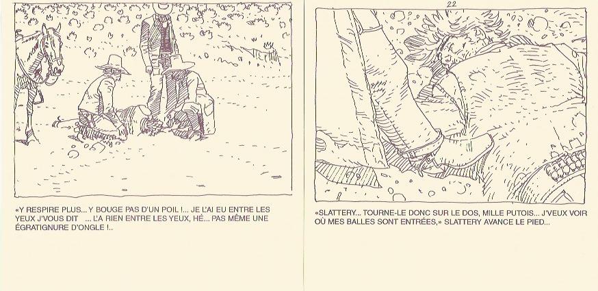 Jean Giraud - Blueberry "Three Black Birds" 1873 * Colorado Territory - Portfolio - Amazonie BD - Stardom