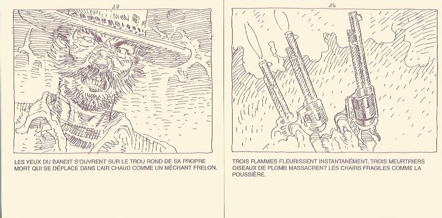 Jean Giraud - Blueberry "Three Black Birds" 1873 * Colorado Territory - Portfolio - Amazonie BD - Stardom