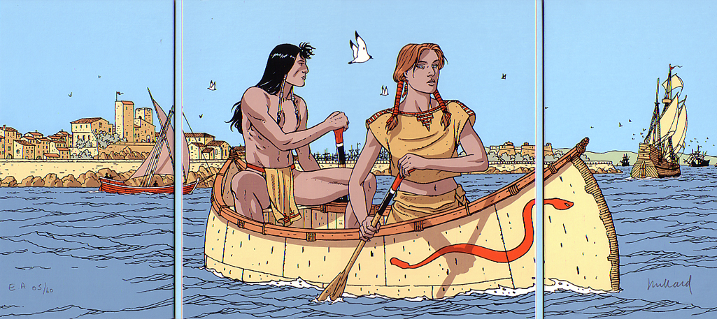 A. Juillard - Plume aux vents - Triptyque - Amazonie BD - Horizon BD