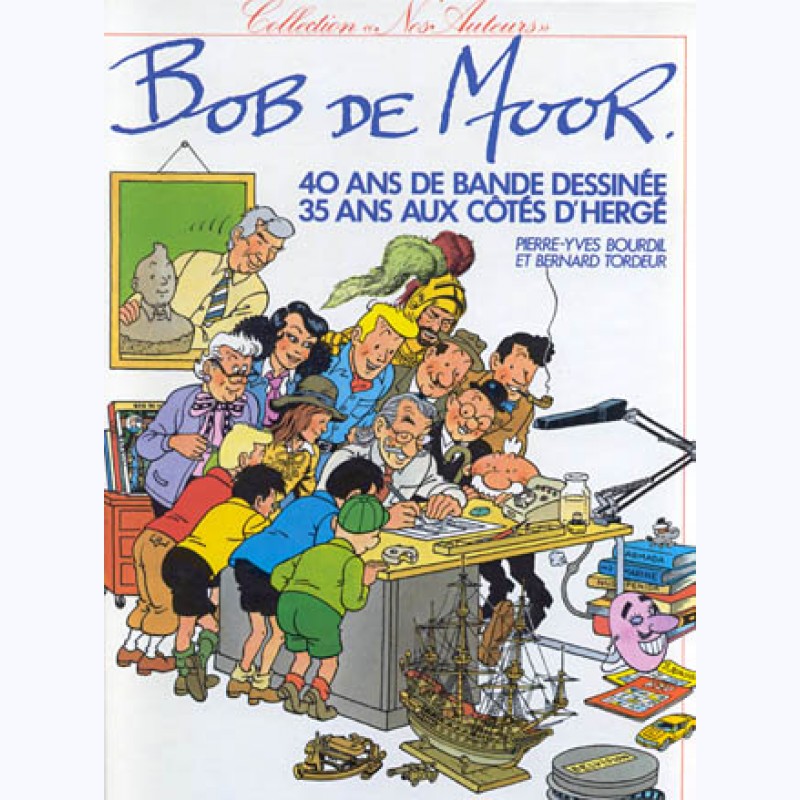 Bob De Moor - 40 ans de BD - 35 ans aux cotés d'Hergé - Amazonie BD