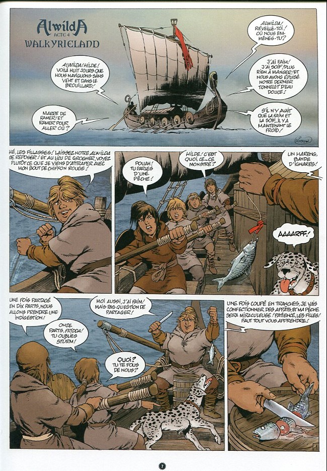 J. Y. Mitton - Alwilda Viking Le pirate de la Baltique - Amazonie BD