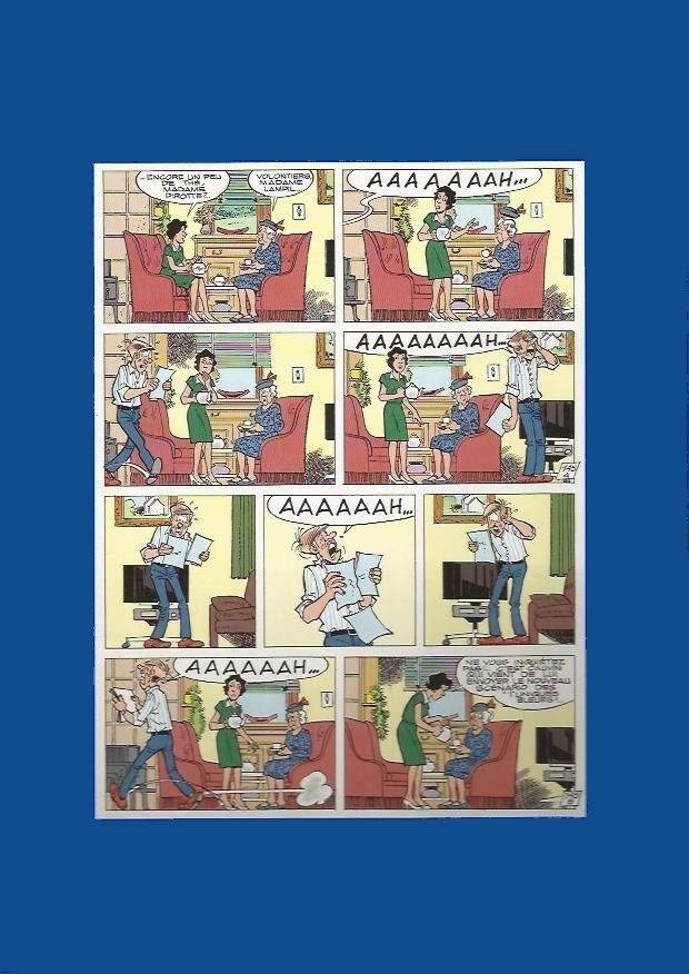 Lambil & Cauvin - Les Tuniques Bleues N° 37 Duel dans la Manche Dossier de presse - Amazonie BD