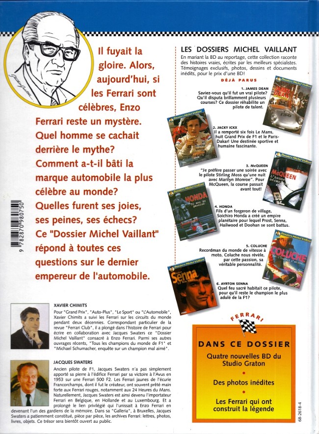 Jean Graton - Dossier Michel Vaillant N° 7 - Enzo Ferrari - Amazonie BD