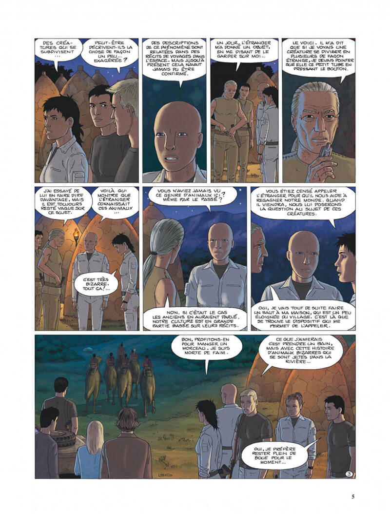Leo - Retour sur Aldebaran Episode 3 - Amazonie BD