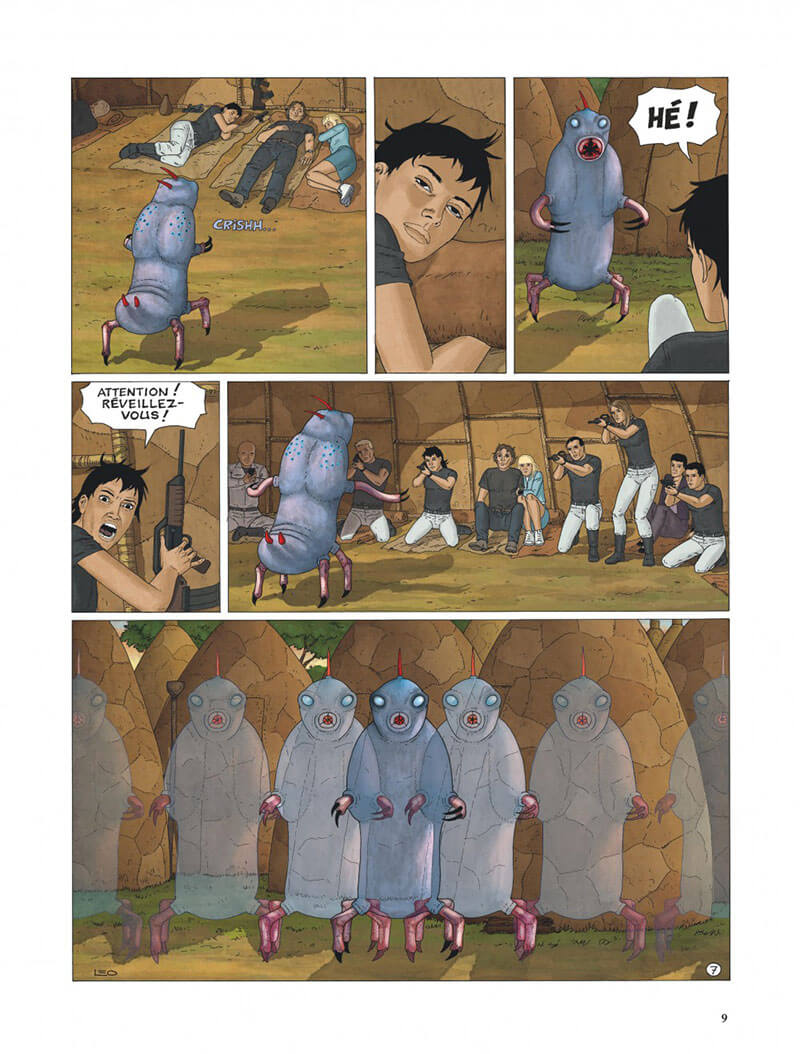 Leo - Retour sur Aldebaran Episode 3 - Amazonie BD