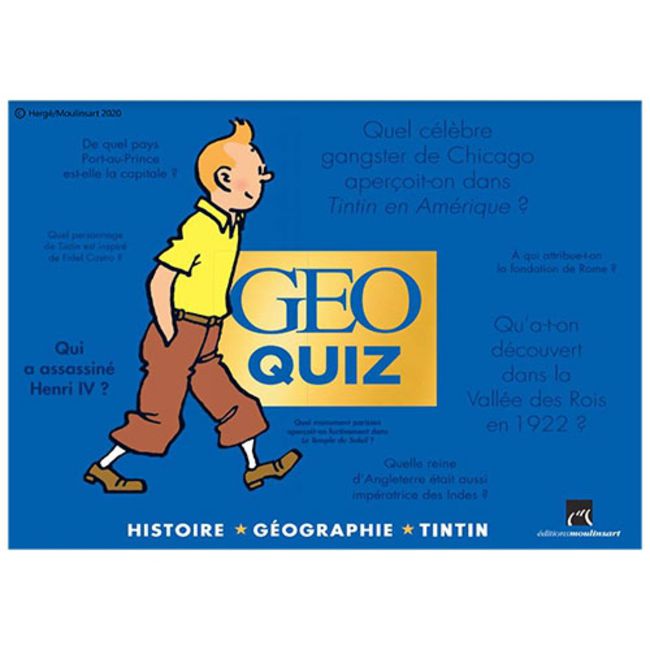 Tintin - Geo Quizz version 2020 - Amazonie BD