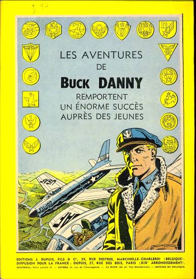 Hubinon & Charlier - Buck Danny N° 16 Menace au nord - Amazonie BD