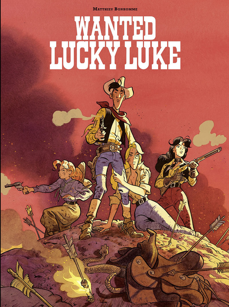 Matthieu Bonhomme - Wanted Lucky Luke - Amazonie BD