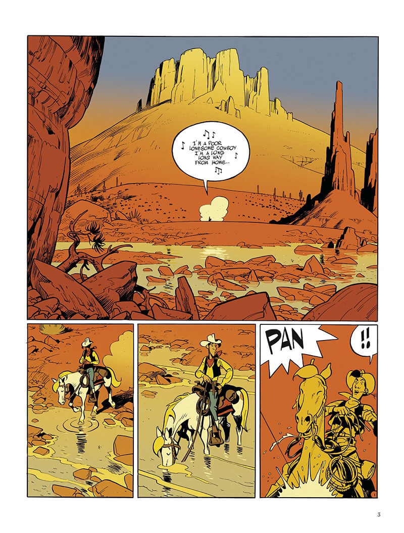 Matthieu Bonhomme - Wanted Lucky Luke - Amazonie BD