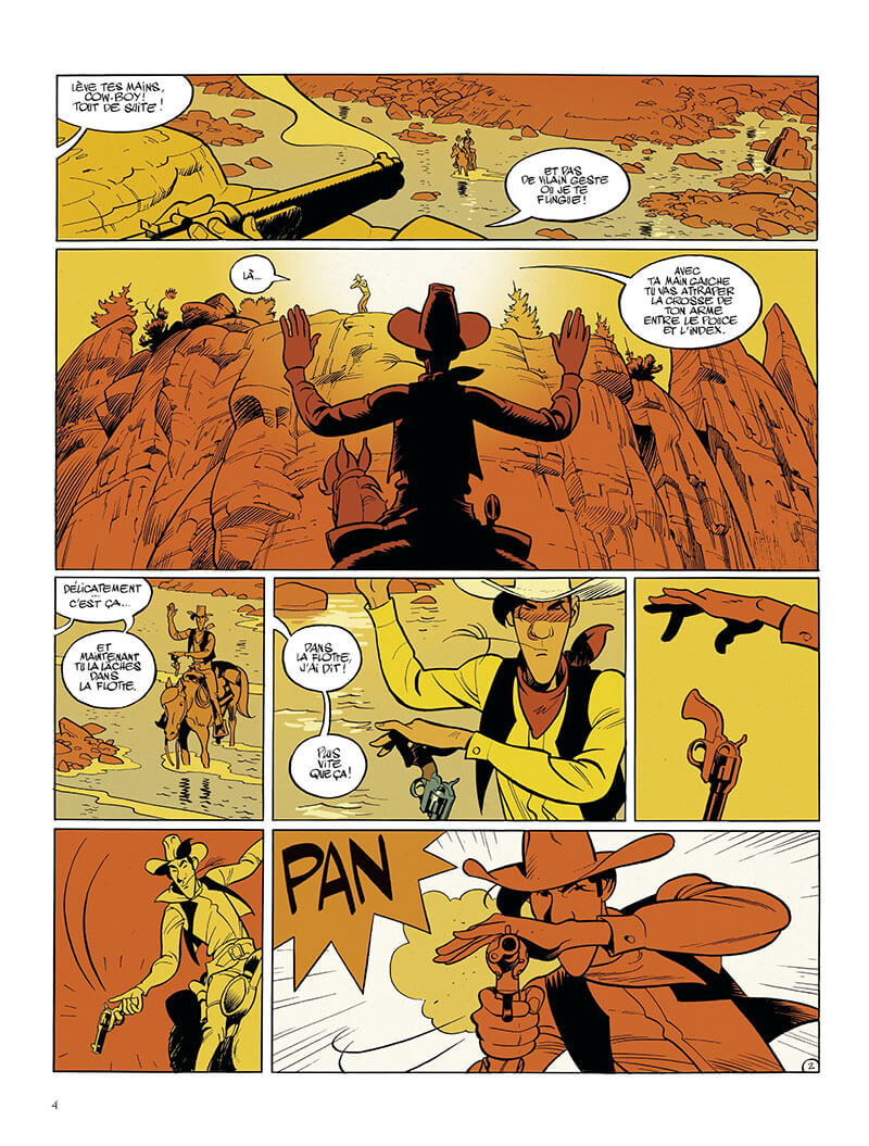 Matthieu Bonhomme - Wanted Lucky Luke - Amazonie BD