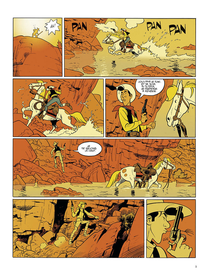Matthieu Bonhomme - Wanted Lucky Luke - Amazonie BD