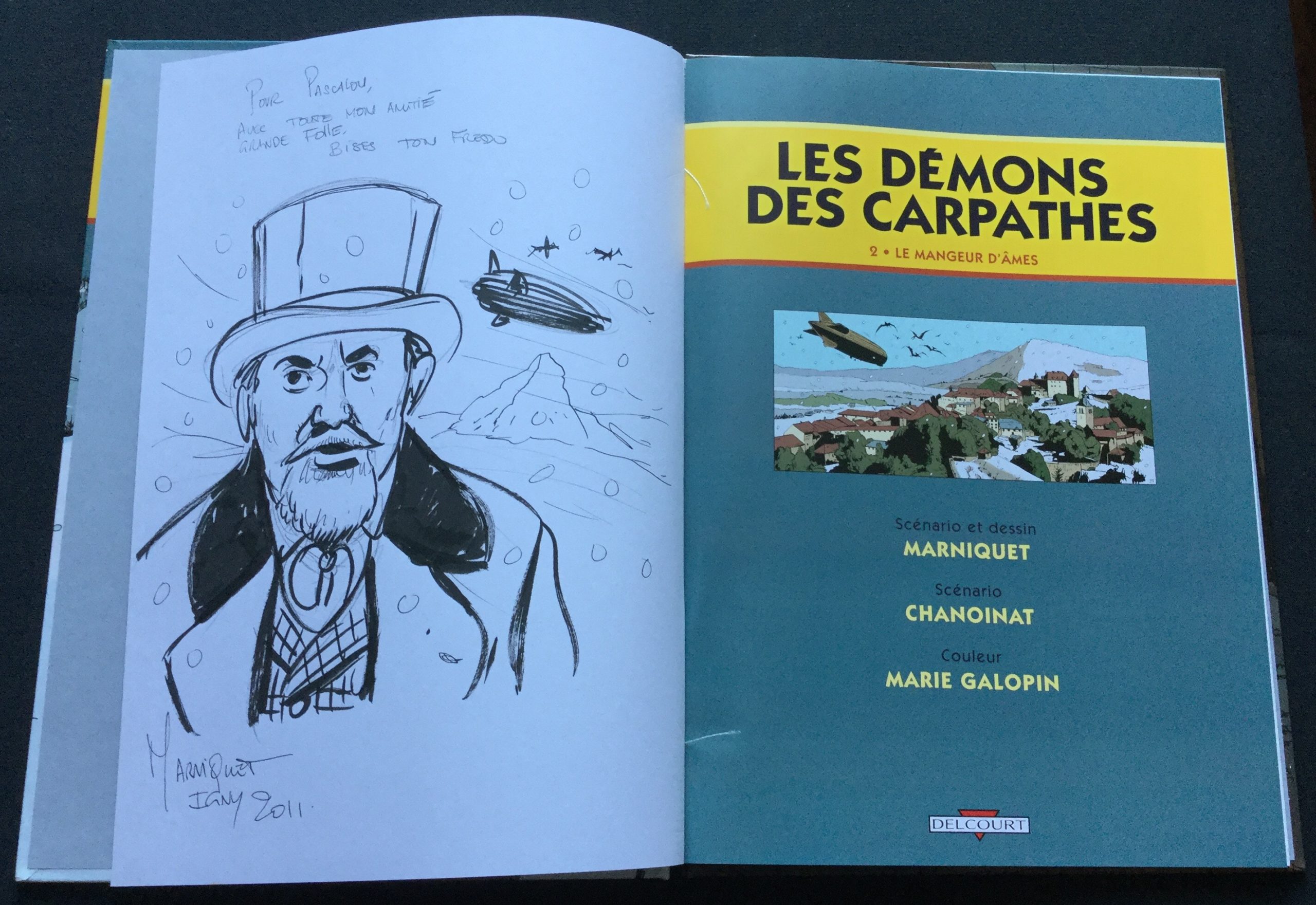 Marniquet & Chanoinat - Les démons des Carpathes N° 2 Le mangeur d'âmes - Amazonie BD