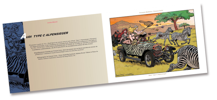 Walthery – Lovely Wheels – Tirage de tête - Amazonie BD