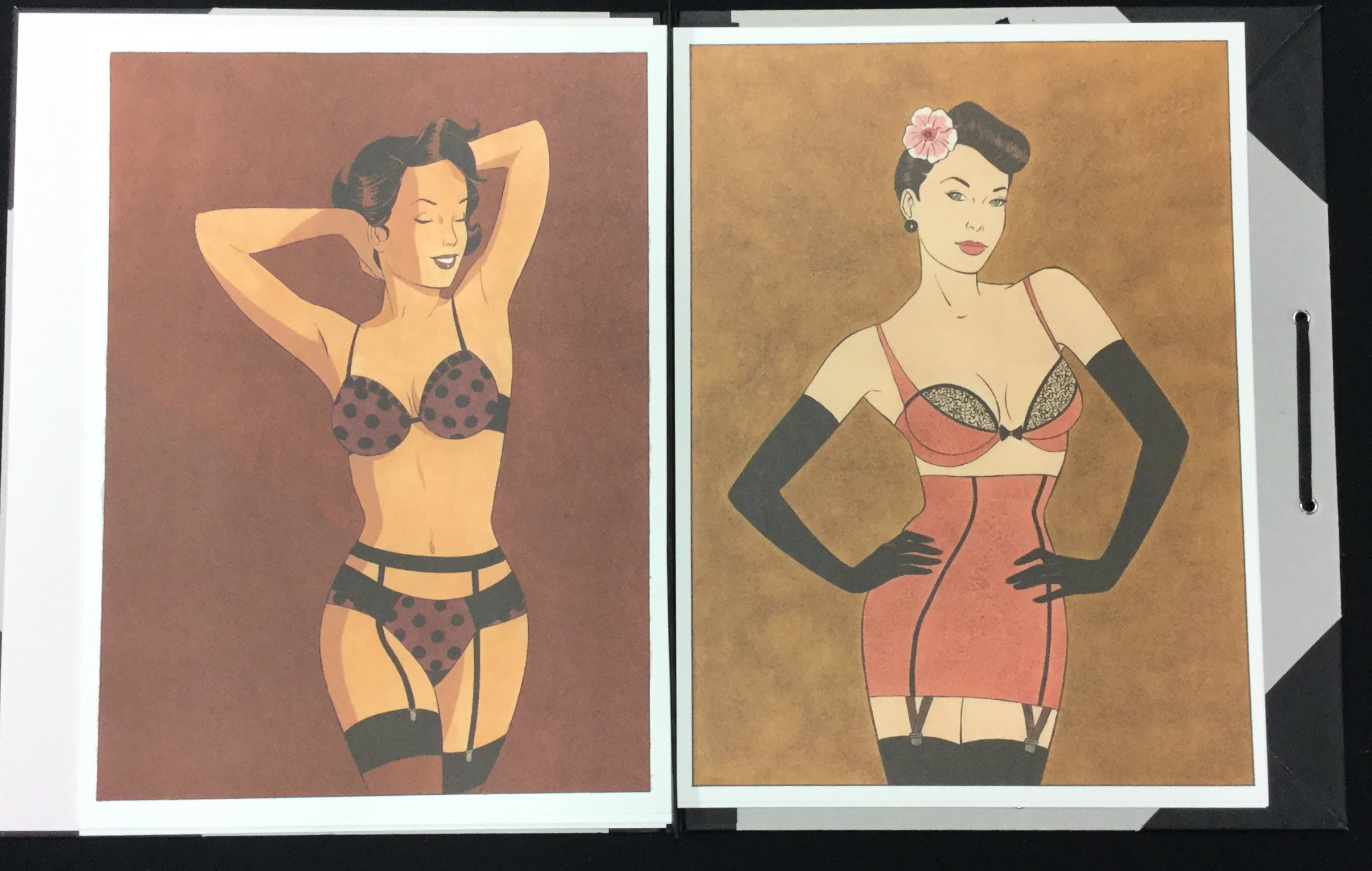 Portfolio Pin Up Amazonie BD