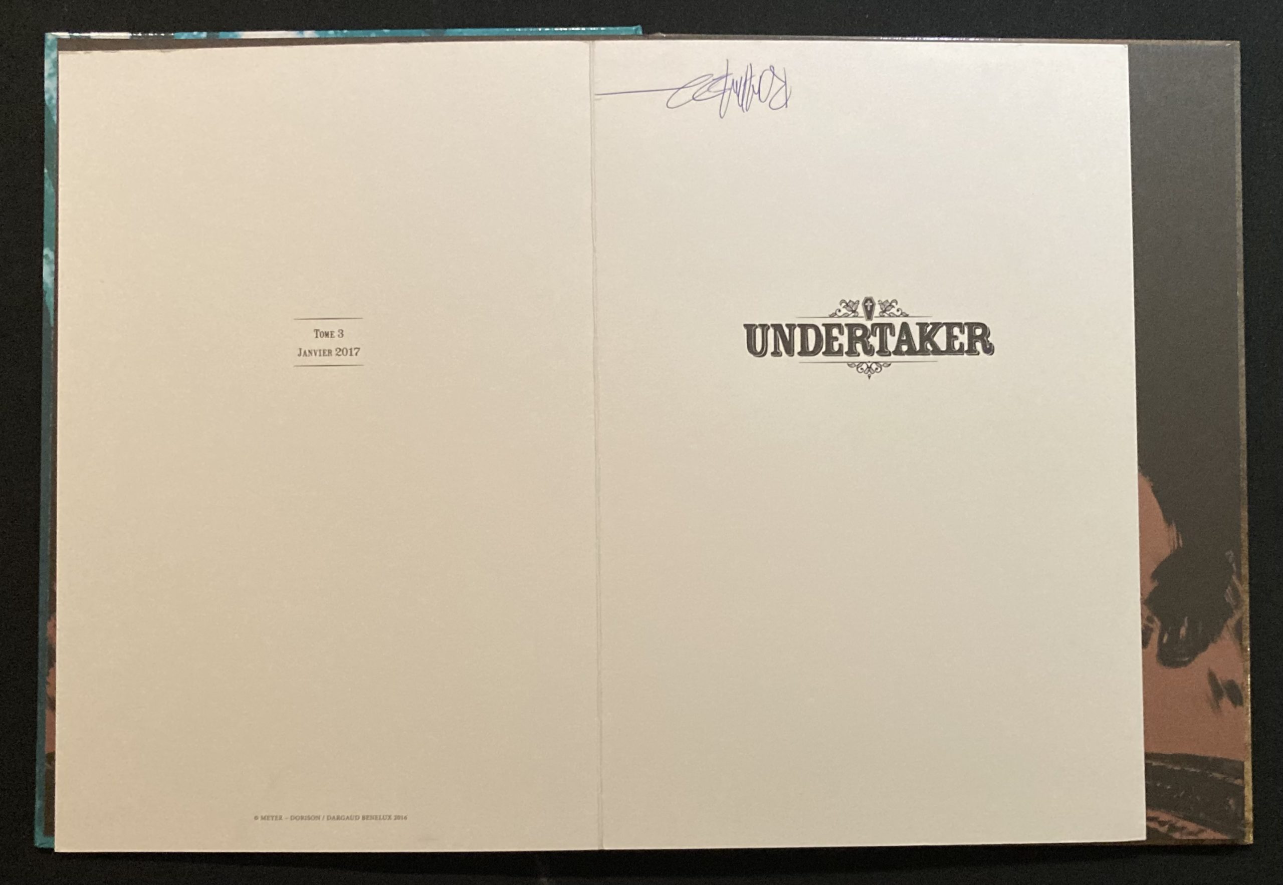 Meyer & Dorison - Undertaker N° 3 L'ogre de Sutter Camp - Amazonie BD