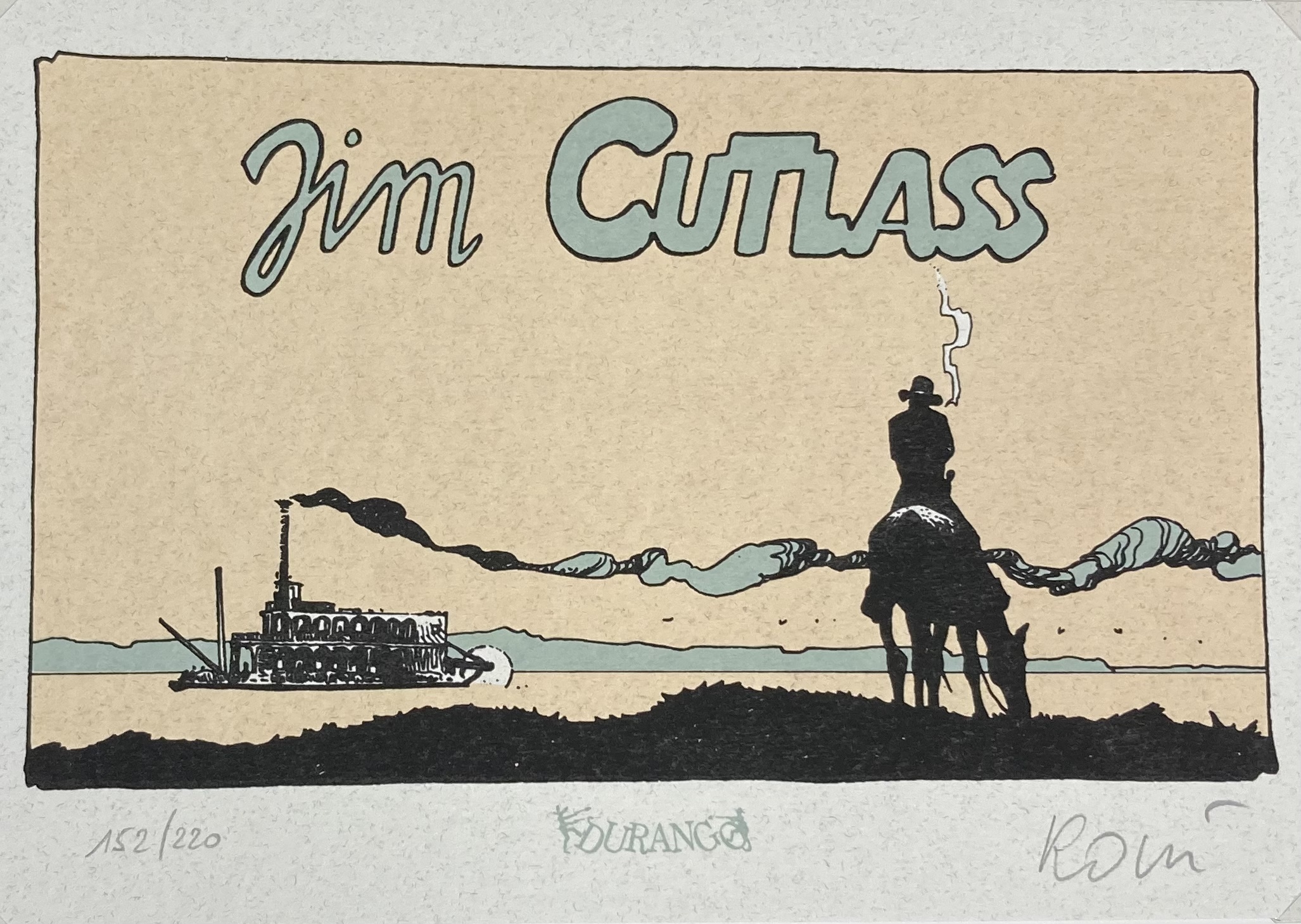 Rossi & Giraud - Jim Cutlass N° 4 Tonnerre au sud - Amazonie BD