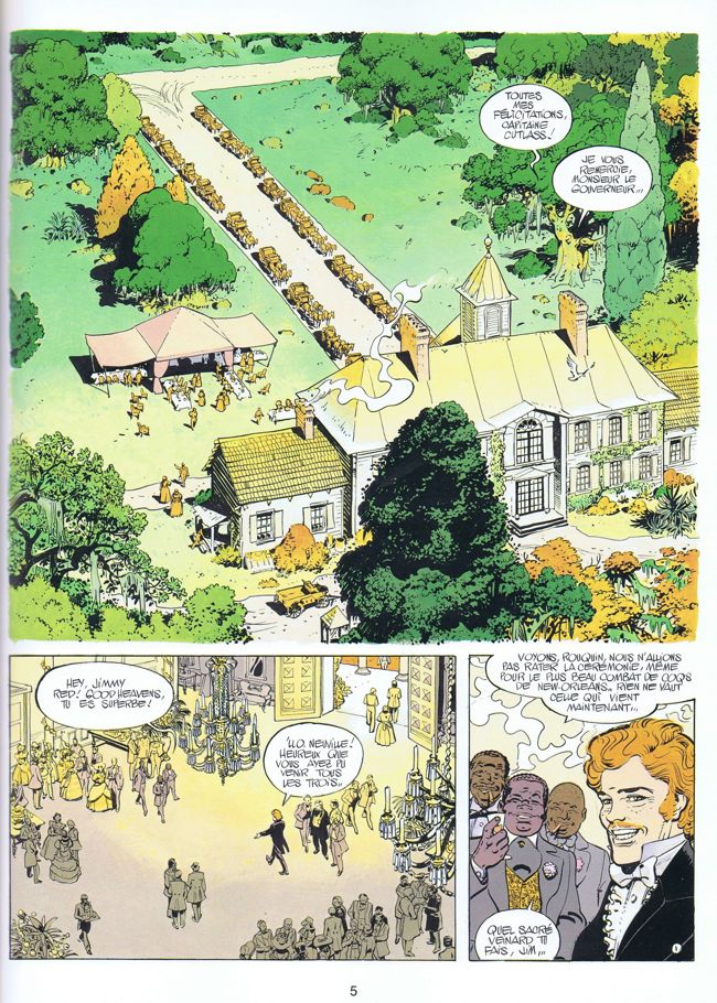 Rossi & Giraud - Jim Cutlass N° 4 Tonnerre au sud - Amazonie BD