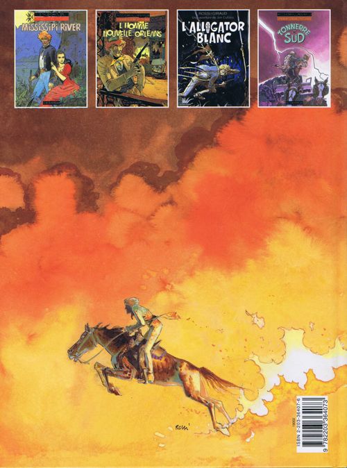 Rossi & Giraud - Jim Cutlass N° 4 Tonnerre au sud - Amazonie BD
