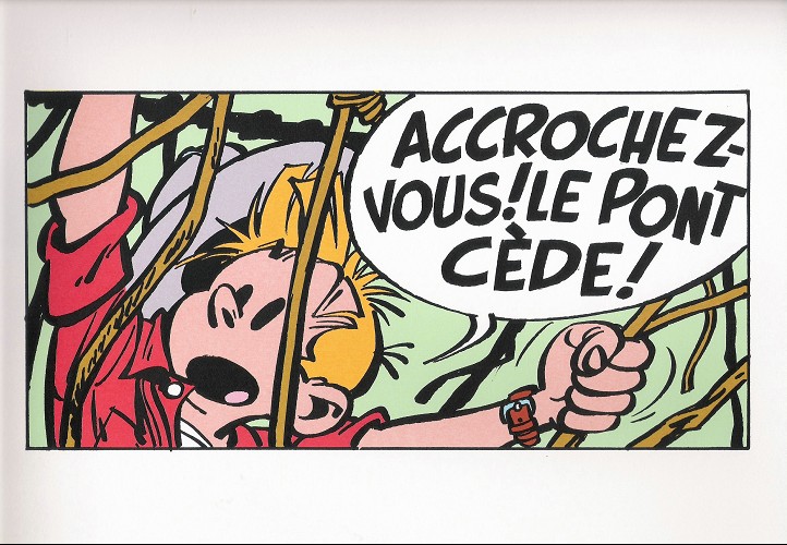Franquin - Portfolio Spirou - Le cabinet des estampes - Amazonie BD