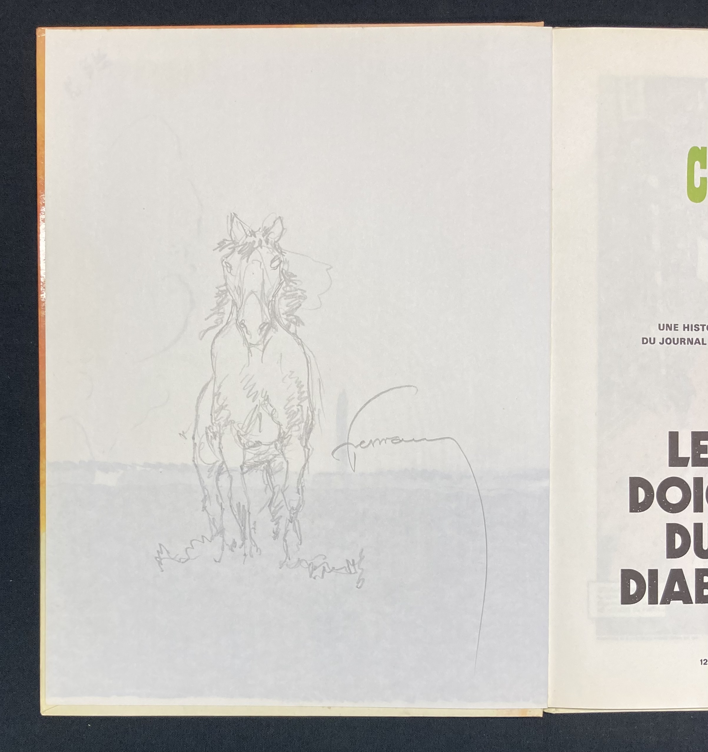 Hermann & Greg – Dédicace : Comanche N° 7 – Le doigt du diable - Amazonie BD