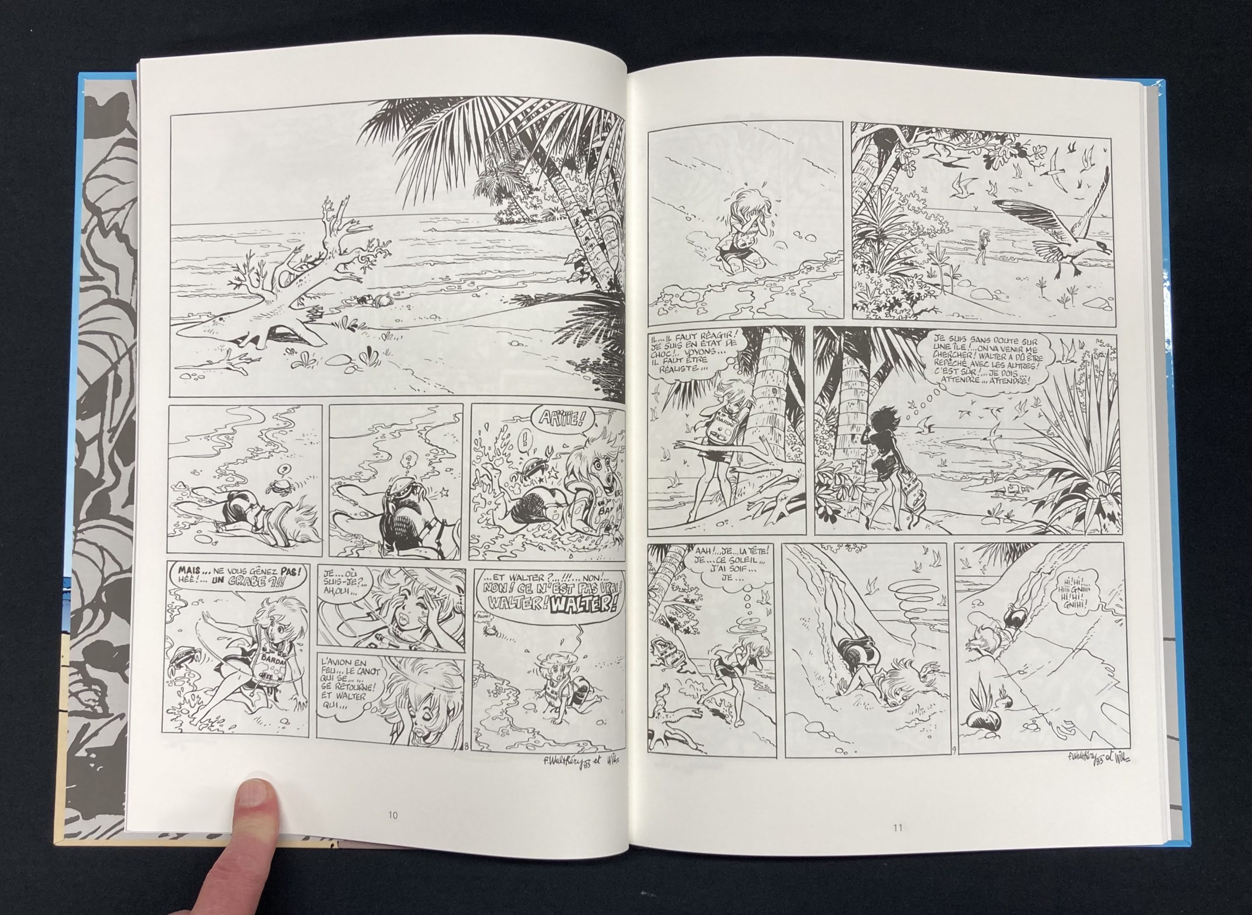 Walthéry – Natacha N° 10 « L’île d’outre monde » – Tirage de tête - Amazonie BD