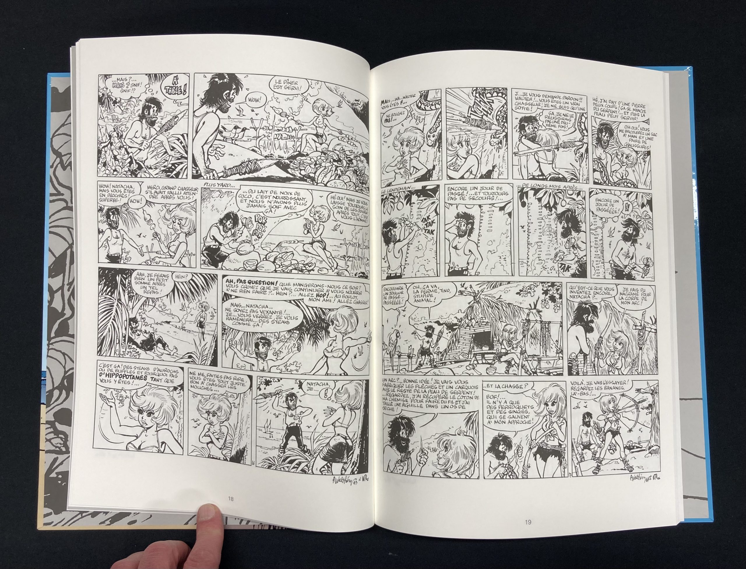 Walthéry – Natacha N° 10 « L’île d’outre monde » – Tirage de tête - Amazonie BD