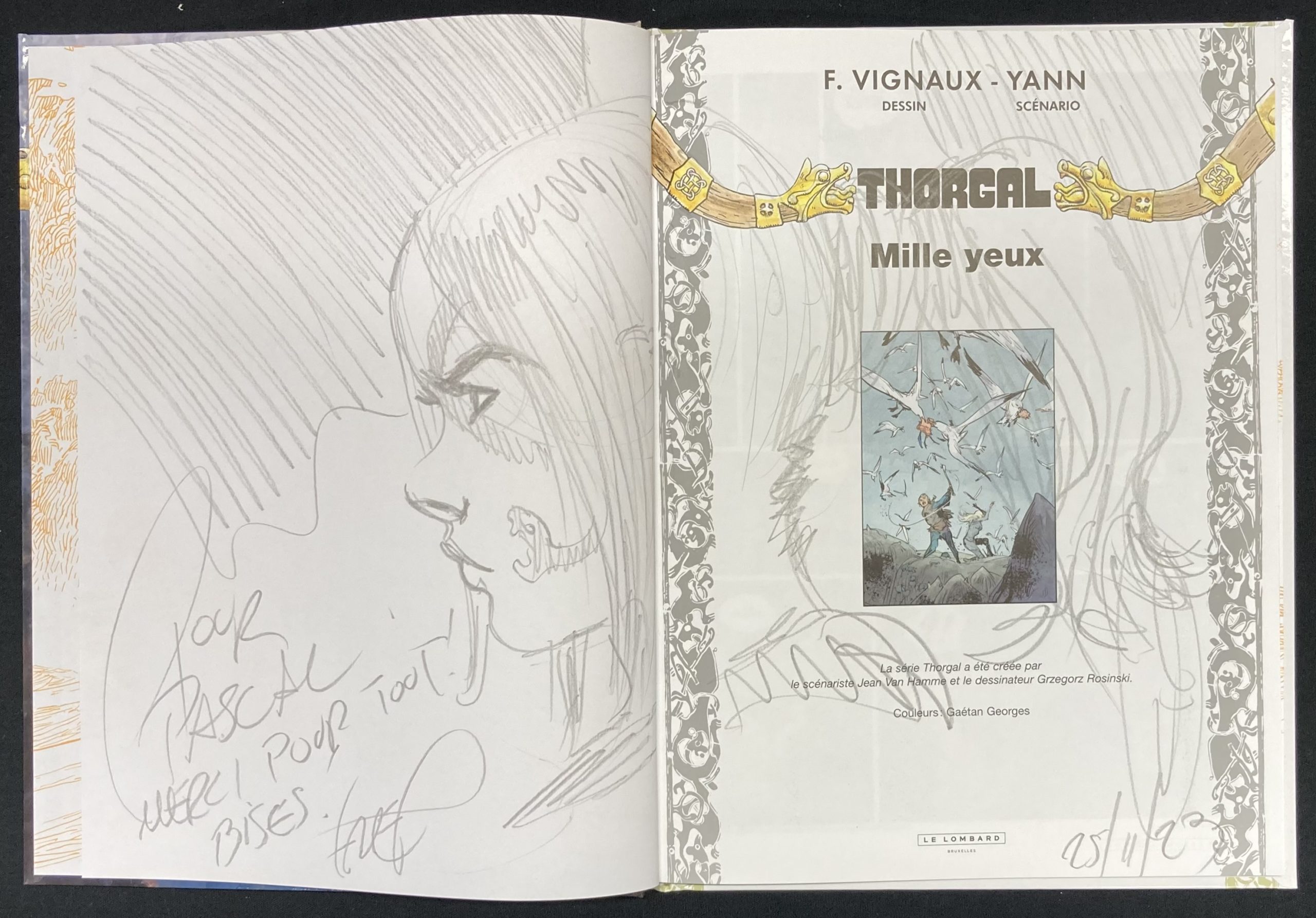 Fred Vignaux & Yann – Thorgal N° 41 Mille yeux - Amazonie BD