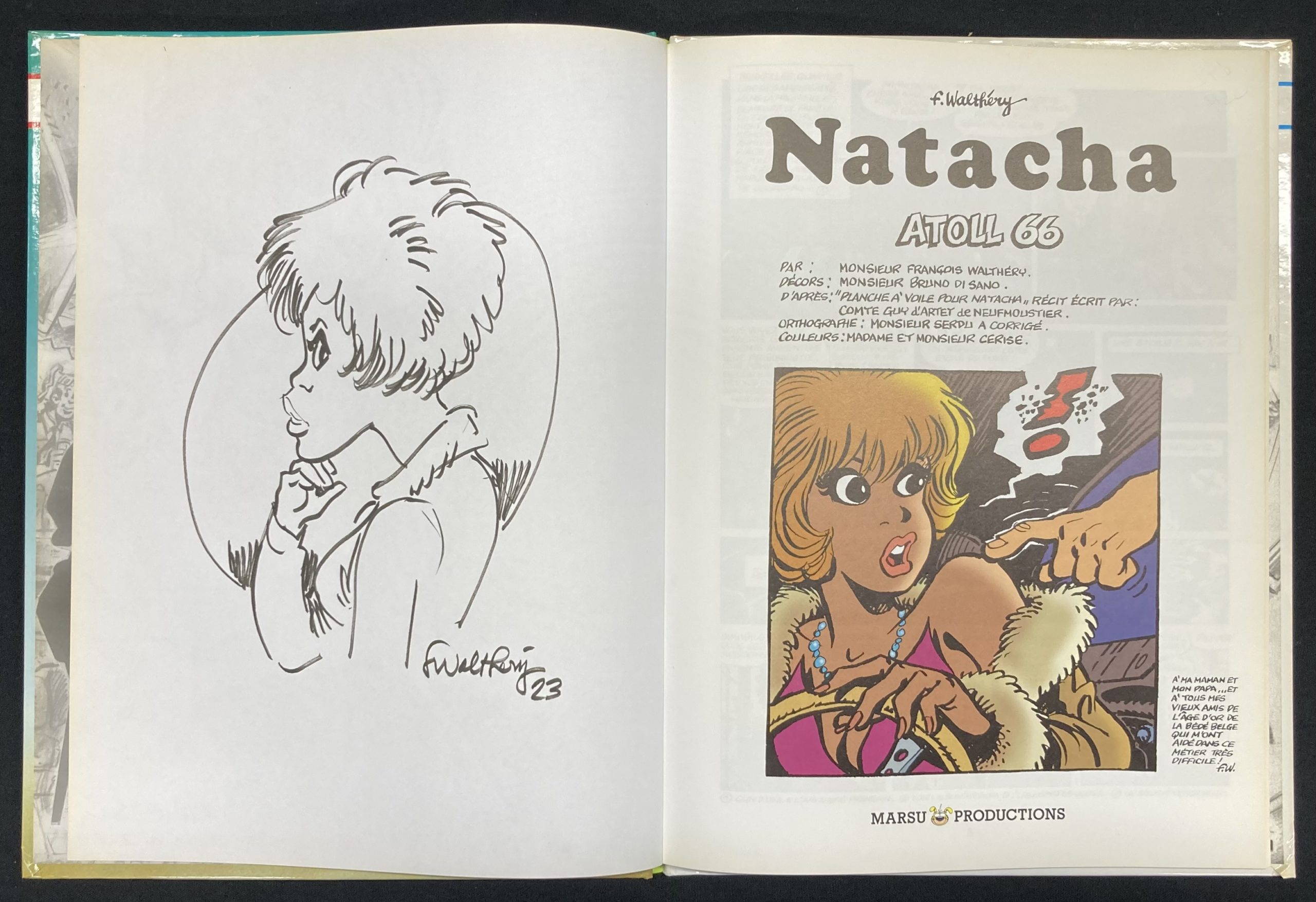 Walthéry & Di Sano – Natacha N° 20 Atoll 66 - Amazonie BD