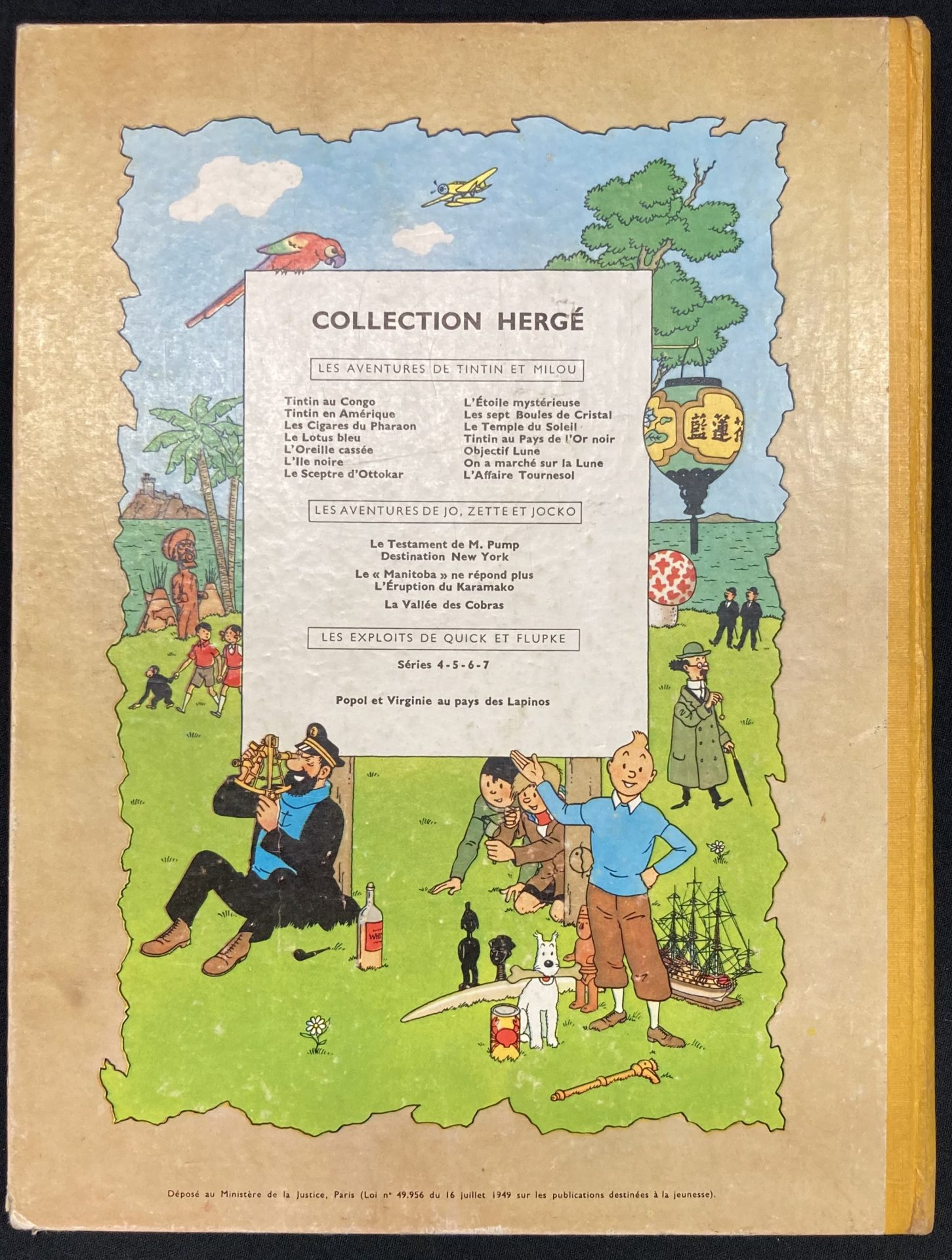 Hergé - Jo Zette et Jocko La vallée des cobras - Amazone BD