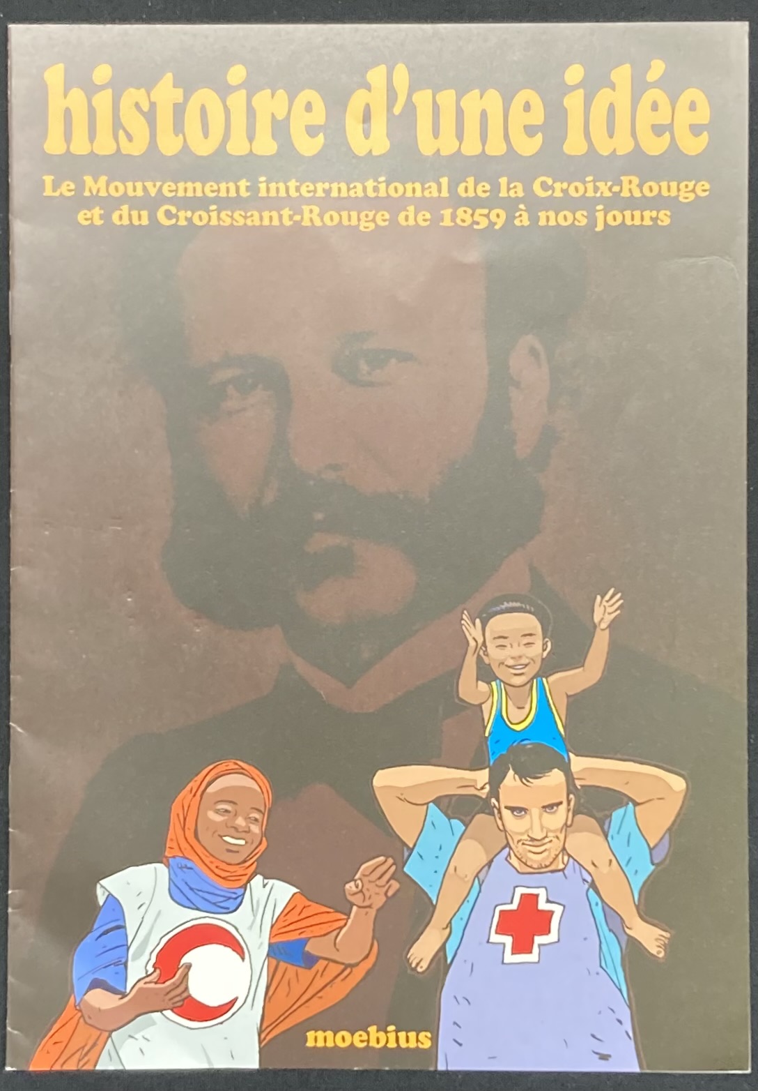 Moebius – Histoire d’une idée – Publicité La Croix Rouge - Capitaine BD